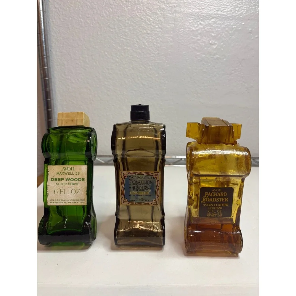 Vintage Avon, Decanter, Collectible Glass, Men's Grooming, Classic Cars, Automob